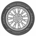 Set of 4 Prinx HiCity HH2 235/55R17 99V BSW Tires, Fits: 2014-17 Ford Escape SE, 2018-19 Ford Escape SEL