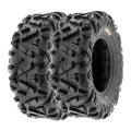 SunF All Terrain ATV UTV Quad Tires 24x10-12 24x10x12 6 PR A033 (Pair of 2)