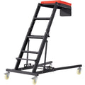 KFFKFF Vehicle Overhead Work Platform, Height Modifiable from 48  to 76 , Supports 400 LBS, Equipped with 4 Rotating Caster Wheels, Robust Platform for Vehicle Service and Upkeep