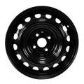 New Aftermarket Painted Black Steel Wheel 15 x 5 16 Hole Style fits 2012-2019 Toyota Prius C