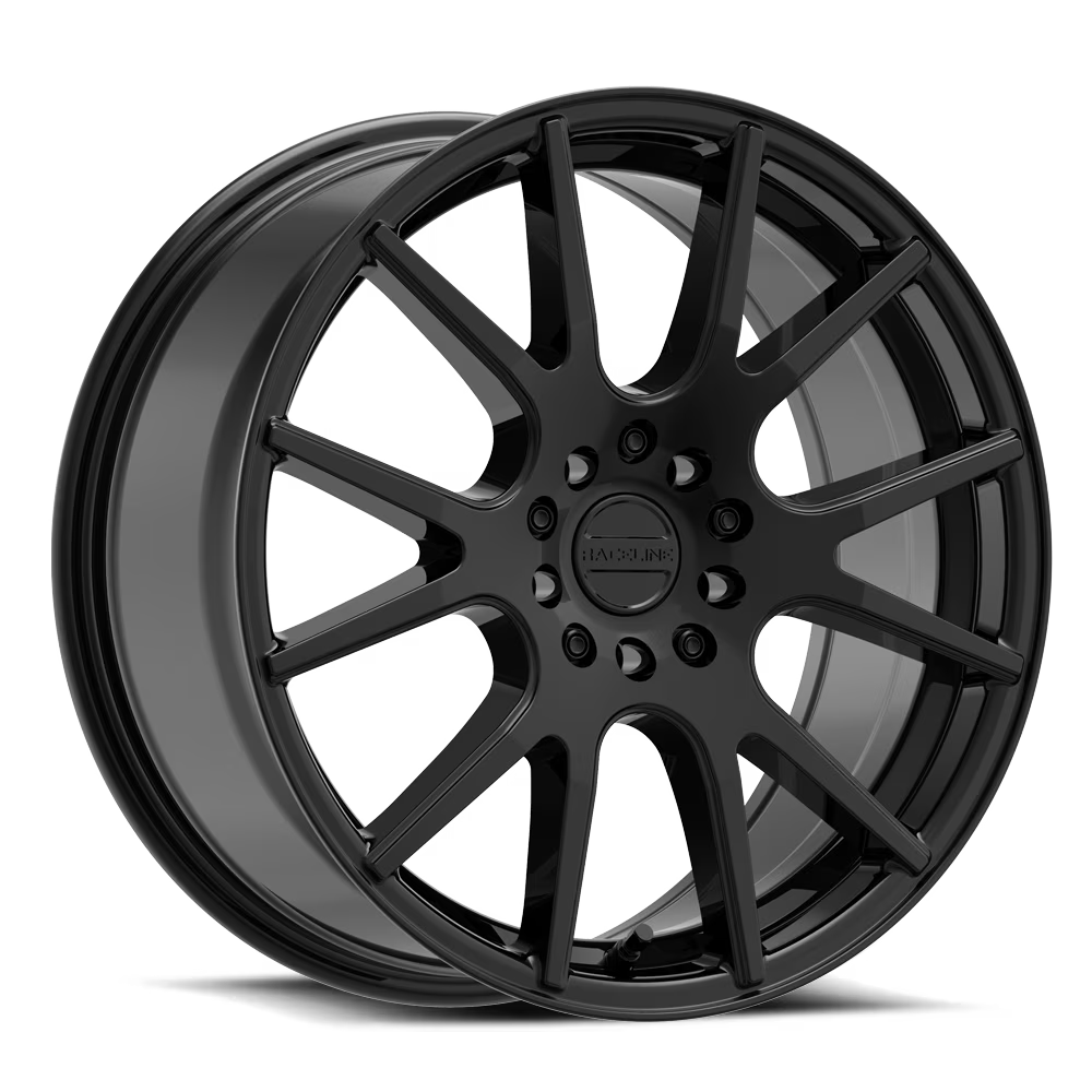 Raceline 147B-INTAKE 15  Cast Aluminum Wheel, INTAKE GLOSS BLACK 15X7 4X100/4X108 +40mm Fits select: 2009-2011 FORD FOCUS SE, 2016-2017 HYUNDAI ACCENT SE