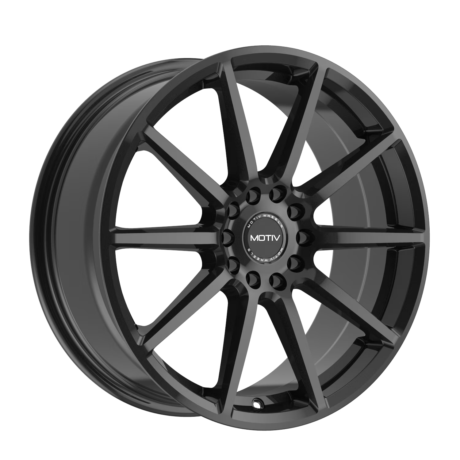 Motiv 16x7.5 5X100 431B Elicit Black Wheel Rim