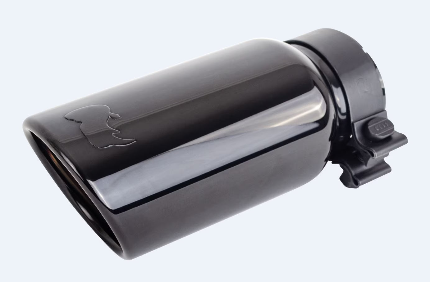Go Rhino GRT3414BC Black Chrome Stainless Steel Exhaust Tip
