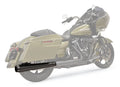 Bassani Crossover Eliminator w/4  DNT Black-Megaphone Slip-On Muffler (1F17RB)