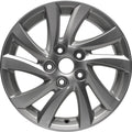 Remanufactured Painted Silver Aluminum Wheel 16 x 6.5 9965C26560 fits 2012-2014 Mazda 3