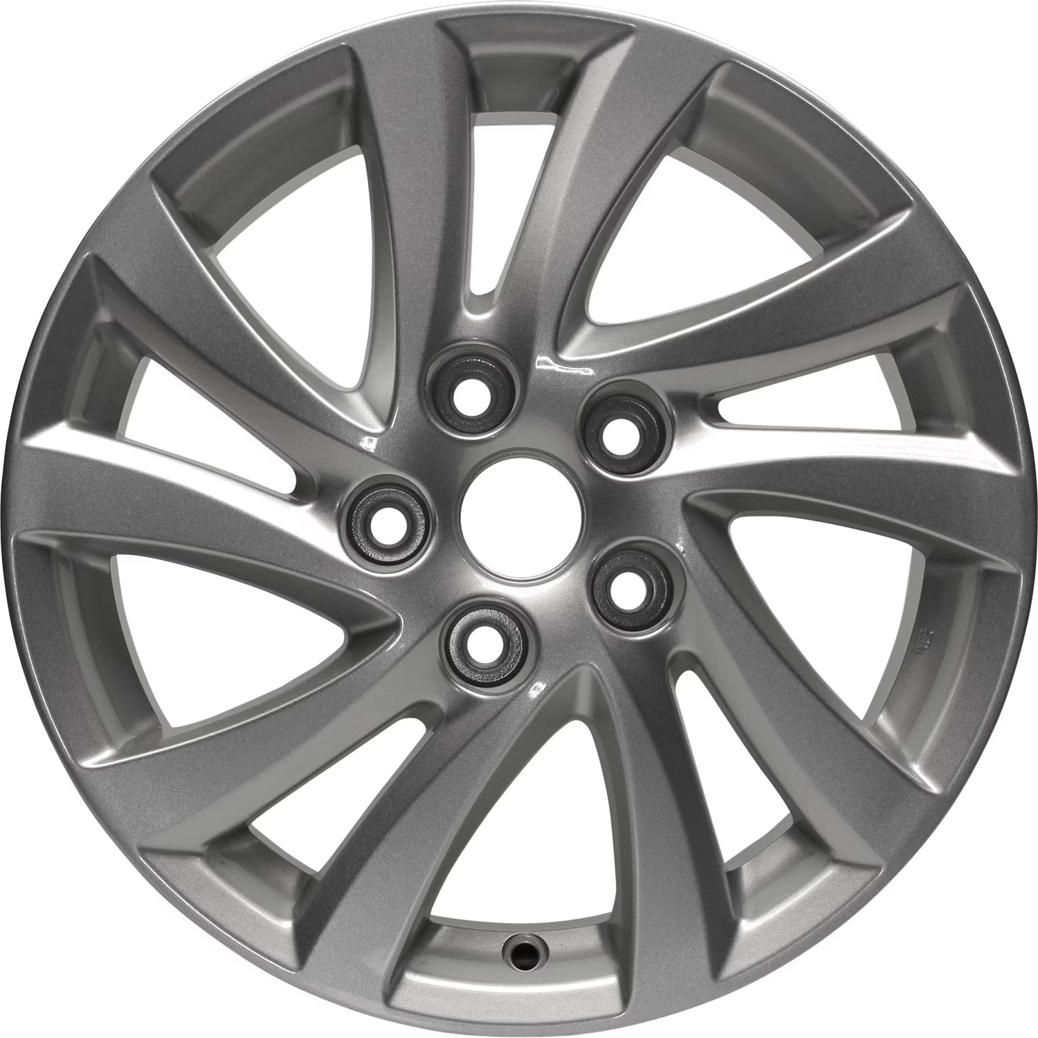 Remanufactured Painted Silver Aluminum Wheel 16 x 6.5 9965C26560 fits 2012-2014 Mazda 3