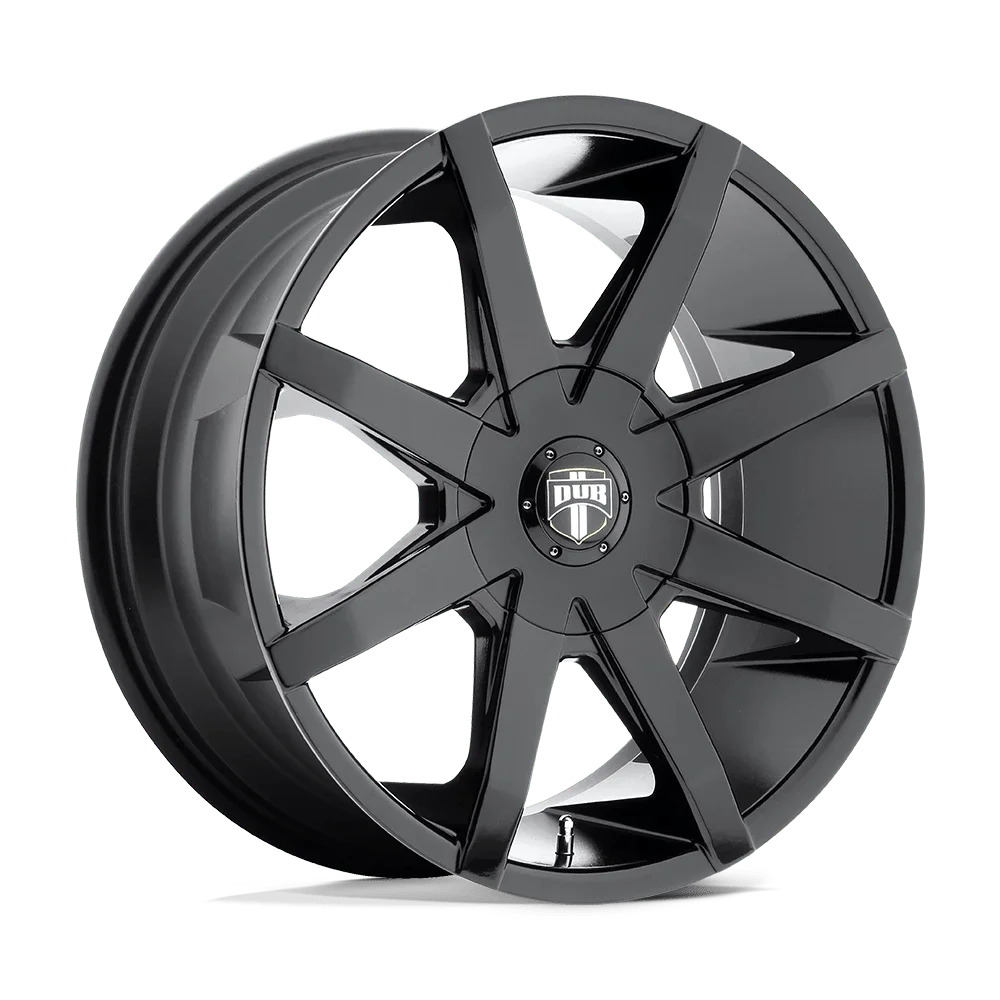 Dub 1Pc S110 Push 20X8.5 6X120/6X132 35Et 72.56Cb Gloss Black Wheel