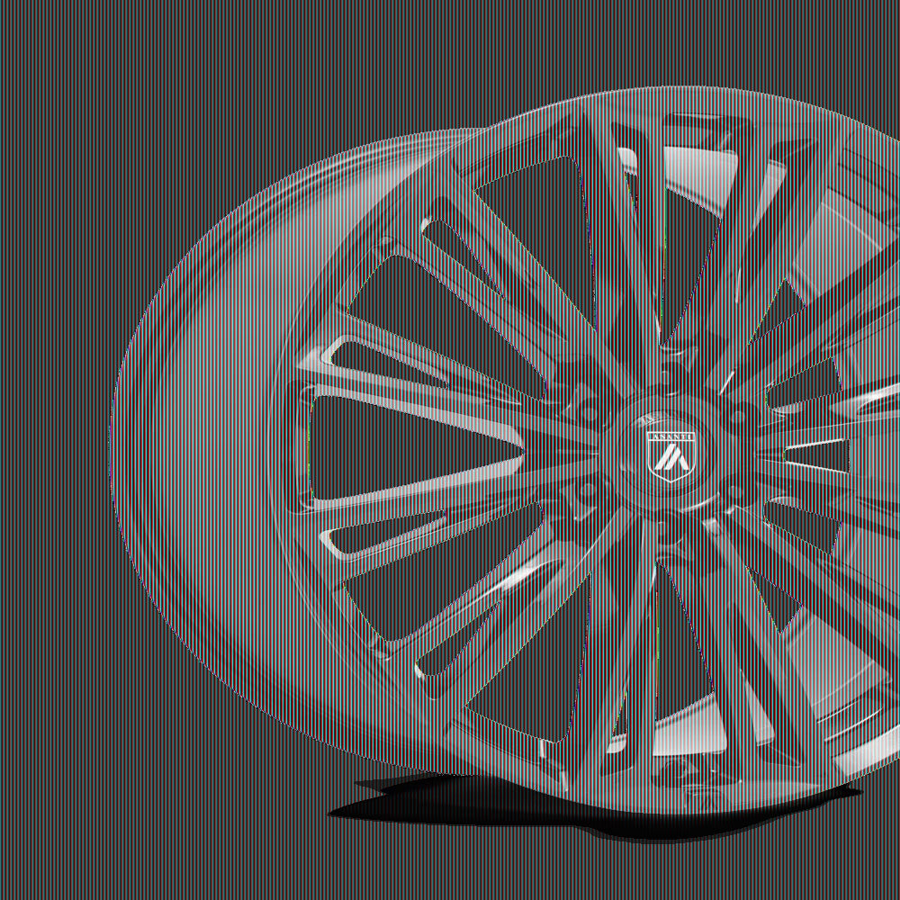 Asanti Abl30 Corona Truck 24X10 6X135 30Et 74.1Cb Gloss Black Wheel