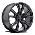 Performance Replicas PR137 17x8 5x110 Gloss Black Wheel 17  34mm Rim