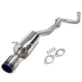 DNA Motoring For 05-10 Chevy Cobalt LS LT LTZ 2.2L Racing Cat-Back Exhaust 3.5  Muffler Burnt Tip