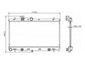 Radiator - Compatible with 2000 - 2004 Subaru Outback 2001 2002 2003