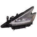 Headlight Compatible with 2019-2021 Nissan Murano Left Driver LED With bulb(s)