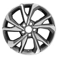 Remanufactured Machined and Painted Dark Bluish Charcoal Aluminum Wheel 18 x 8 fits 2017-2021 Honda Civic