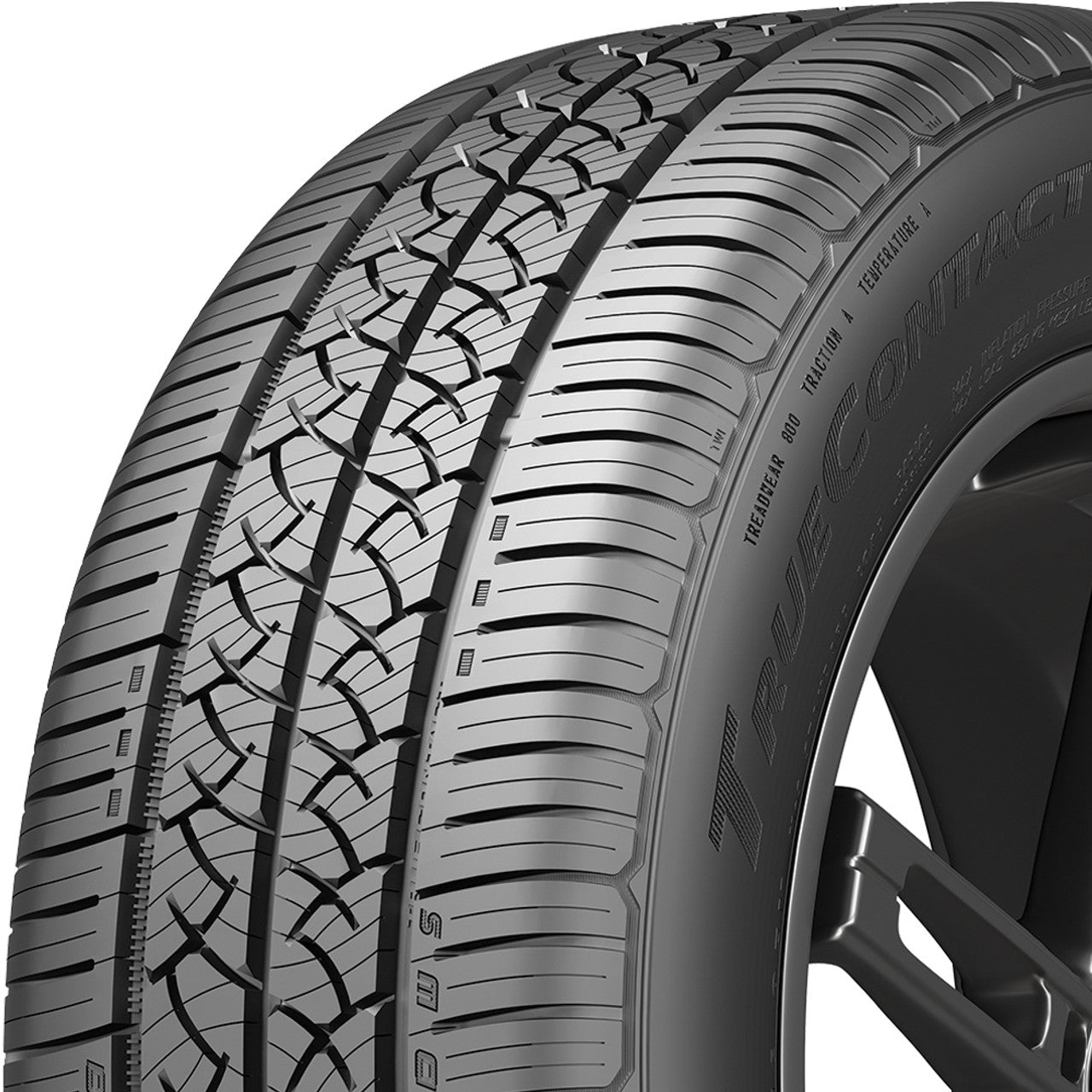 Continental TrueContact Tour All Season 225/60R17 99H Passenger Tire