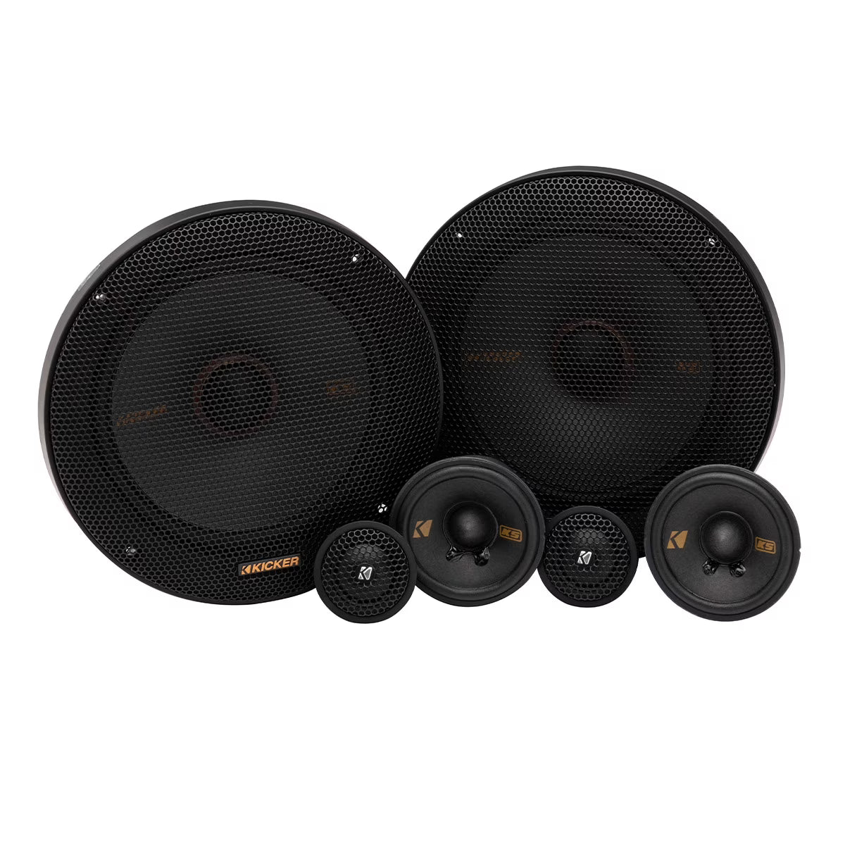 Kicker 51KSS365 6.5  KS Series 3-Way Component Speaker System