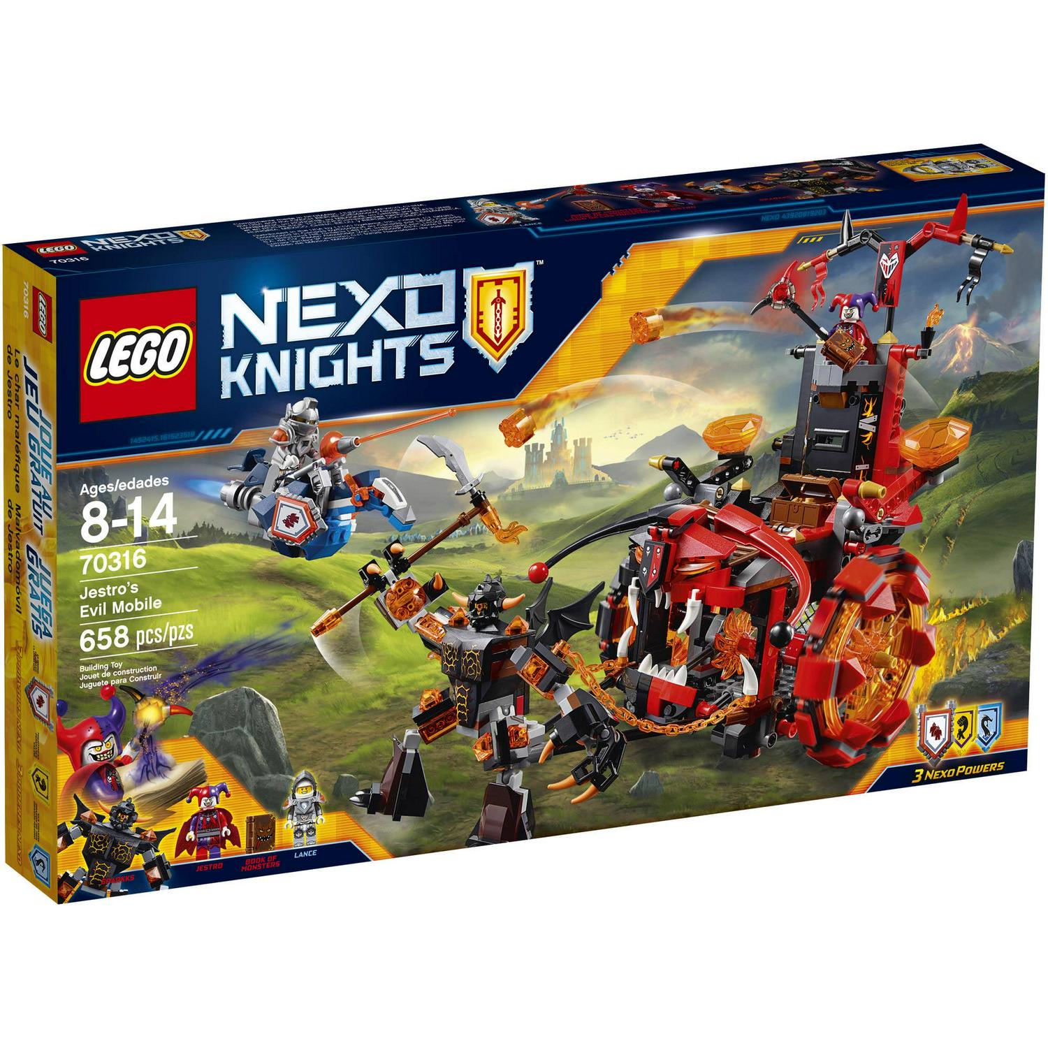 Lego Nexo Knights Jestro-s Evil Mobile Building Kit