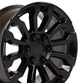 18x8.5 OE Wheels CV35 Gloss Black Wheel 6x5.5 (24mm)