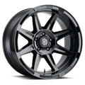 Icon 6020108345GB Bandit 20x10 6x5.5 -24 mm 4.5 in. BS 106.10 mm Bore Wheel, Gloss Black Fits select: 2007-2023 CHEVROLET SILVERADO, 1995-2023 TOYOTA TACOMA