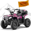 HOVERHEART 40 cc Trail Runner Ride-On Buggy ?C Dual-Speed Off-Roader, Parent Speed Key, 10-15.5 mph, Pink
