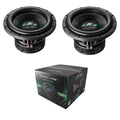 2 x Deaf Bonce Apocalypse DB-SA272 12  1-Ohm 6000W Subwoofer New