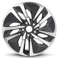 New OEM Replacement Wheel 17x7.5 in for 2018-2022 Honda Accord Machined Face with Painted Inlay Gunmetal 17 inch Aluminum Rim