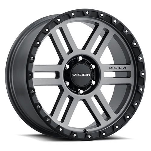 18  Vision Off-Road 354 Manx 2 Satin Grey Wheel 18x9 5x150 For Toyota Rim 12mm