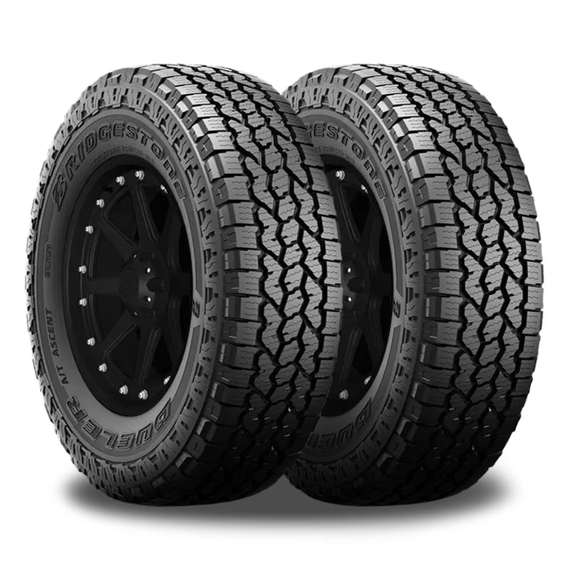 2 Bridgestone Dueler?A/T?Ascent 295/70R18 129S All Terrain 60K Mileage 10 PLY BR009692 / 295/70/18 / 2957018