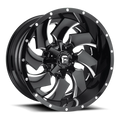Fuel 2PC Cast Aluminum Rim D240 20X9 8X6.5 CHR-PLATED-GBL 20MM, D24020908257