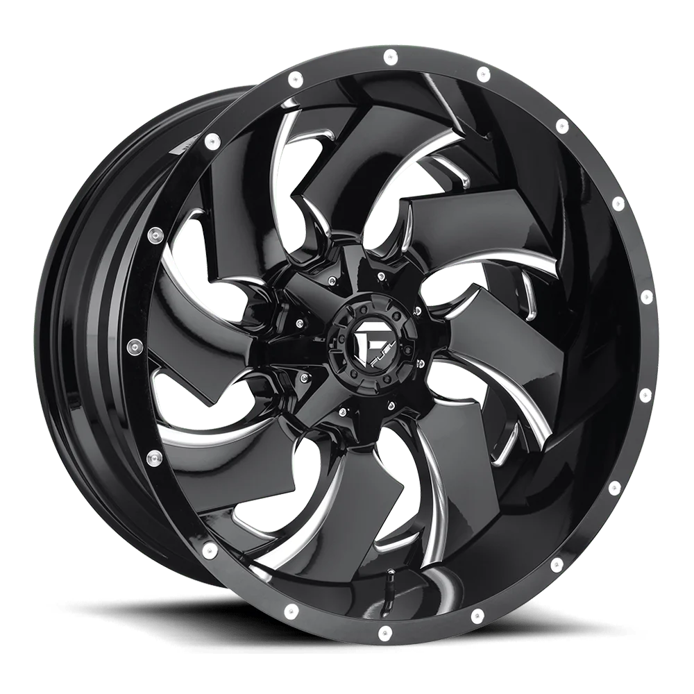 Fuel 2PC Cast Aluminum Rim D240 20X9 8X6.5 CHR-PLATED-GBL 20MM, D24020908257