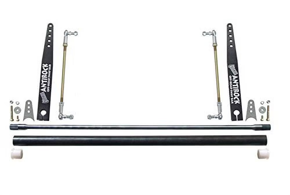 RockJock Antirock Sway Bar Kit Universal 40in x 1in Bar 17in Steel Arms