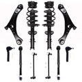 cciyu Struts Suspension Kit for Chrysler Town & Country 2008-2016 Includes Front Complete Struts Assembly Control Arm and Ball Joint Assembly Stabilizer Bar Link Tie Rod End
