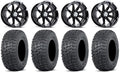 MSA Diesel 14  Wheels Black 32  Terra Hook Tires Can-Am Maverick X3 / Honda Pioneer 1000 / Talon