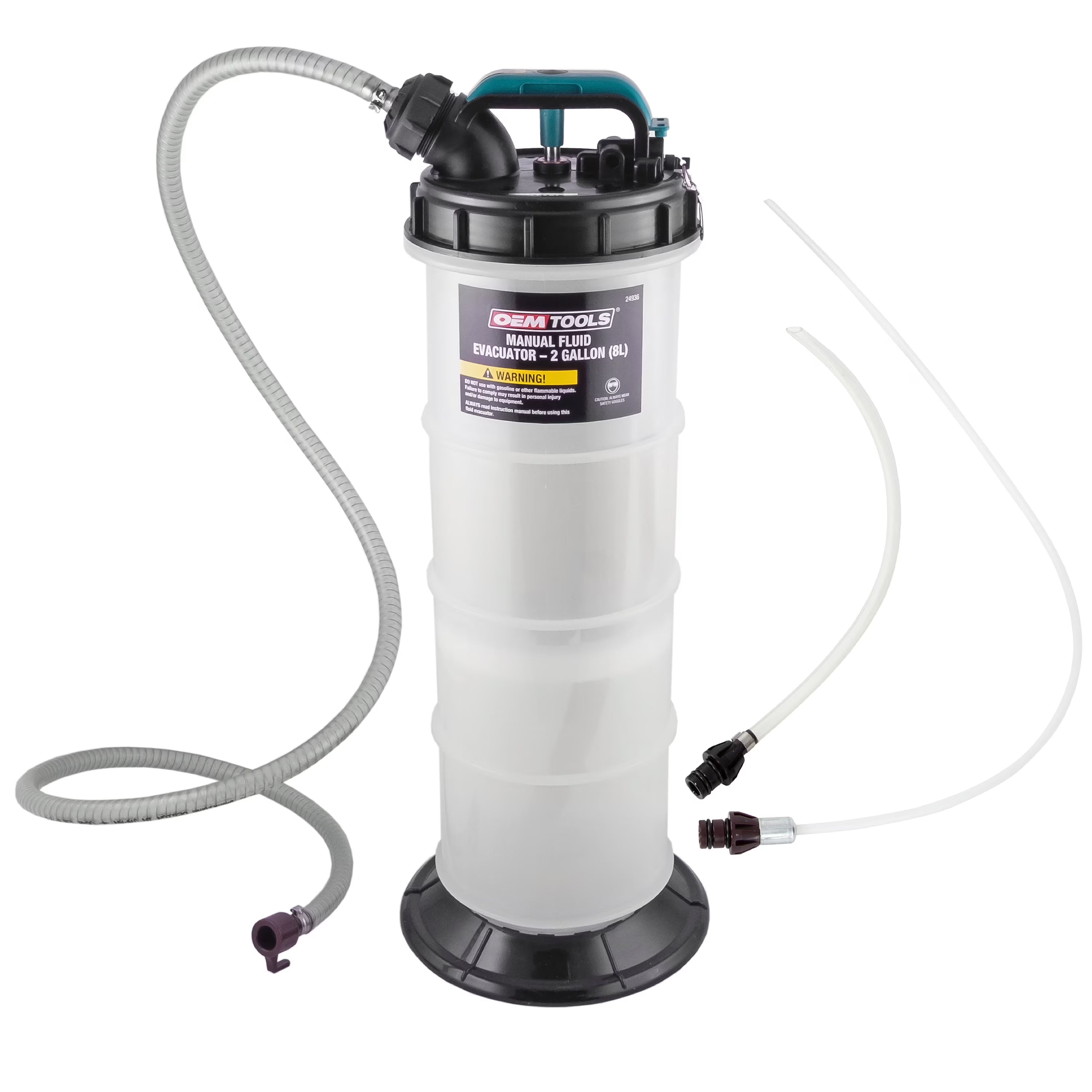 OEMTOOLS 24936 Manual Fluid Extractor - 2.1 Gallons (8L)