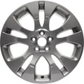 Remanufactured Painted Charcoal Aluminum Wheel 17 x 7 28111FJ060 fits 2012-2016 Subaru Impreza