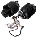 cciyu Air Suspension Shocks Air Struts Absorbers Suspension Air Pump fit for Lexus for GX470 2003-2009,for Toyota for 4Runner 2002-2009