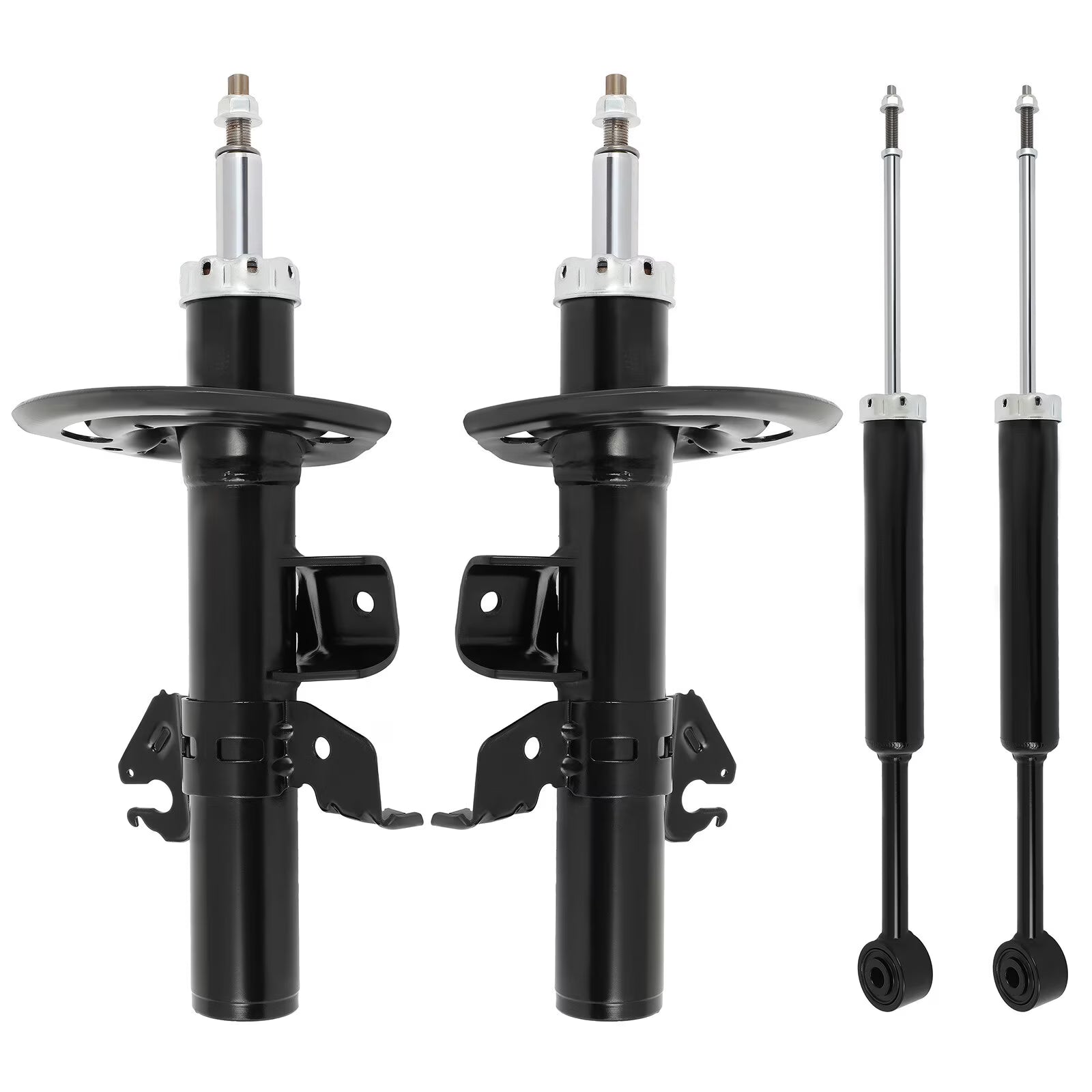 cciyu 4x Front Rear Shocks Absorbers Fit for 2015-2017 for Chrysler 200 72932 72933 kG5514 346254 5514 Auto Shocks Gas Shocks Struts Amortiguadores