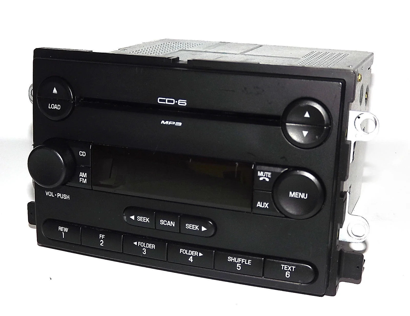 Restored Ford Five Hundred Montego 2005 AM FM 6 Disc mp3 CD Radio - 5G1T-18C815-EB (Refurbished)