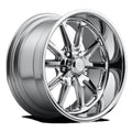 US Mag 1PC Aluminum Rim U110 RAMBLER 18X9.5in Chrome Plated Finish, U11018956152
