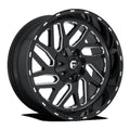 Fuel 1PC Aluminum Rim D581 TRITON 20X9in Gloss Black Milled Finish, D58120909857