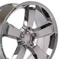 20  Replica Wheel DG04 Fits Dodge Charger Challenger SRT Rim 20x9 Chrome Wheel