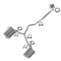 Stainless Steel Exhaust System Kit ?C Fits 2009-2013 Subaru Forester & 2008-2011 Subaru Impreza 2.5L | Direct-Fit Muffler & Resonator Replacement