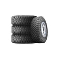 Set of 4 Falken Wildpeak MT01 LT255/75R17 111/108Q C Tires Fits: 2021-22 Jeep Wrangler Willys Sport, 2013 Jeep Wrangler Unlimited Rubicon