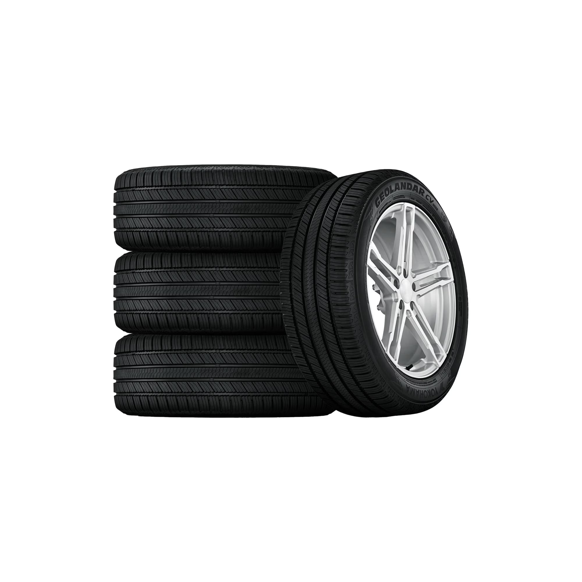 Set of 4 Yokohama Geolandar CV G058 235/55R19 105V XL Tires