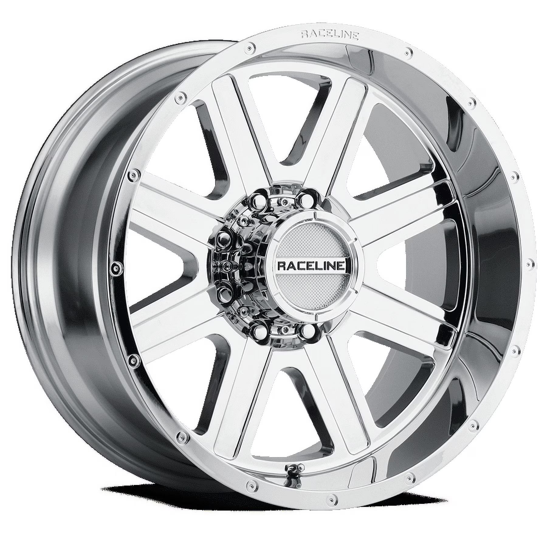 Raceline 940C-HOSTAGE 16  Cast Aluminum Wheel, HOSTAGE CHROME 16X8 5X139.7 0mm Fits select: 1994-2001 DODGE RAM 1500, 1975-1996 FORD F150
