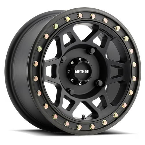 15x7 Method MR405 UTV BEADLOCK Matte Black Wheel 4x156 (38mm)