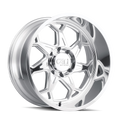 CALI OFF-ROAD SEVENFOLD-9111 20X12 6X135 -51ET 87.1CB POLISHED/MILLED SPOKES