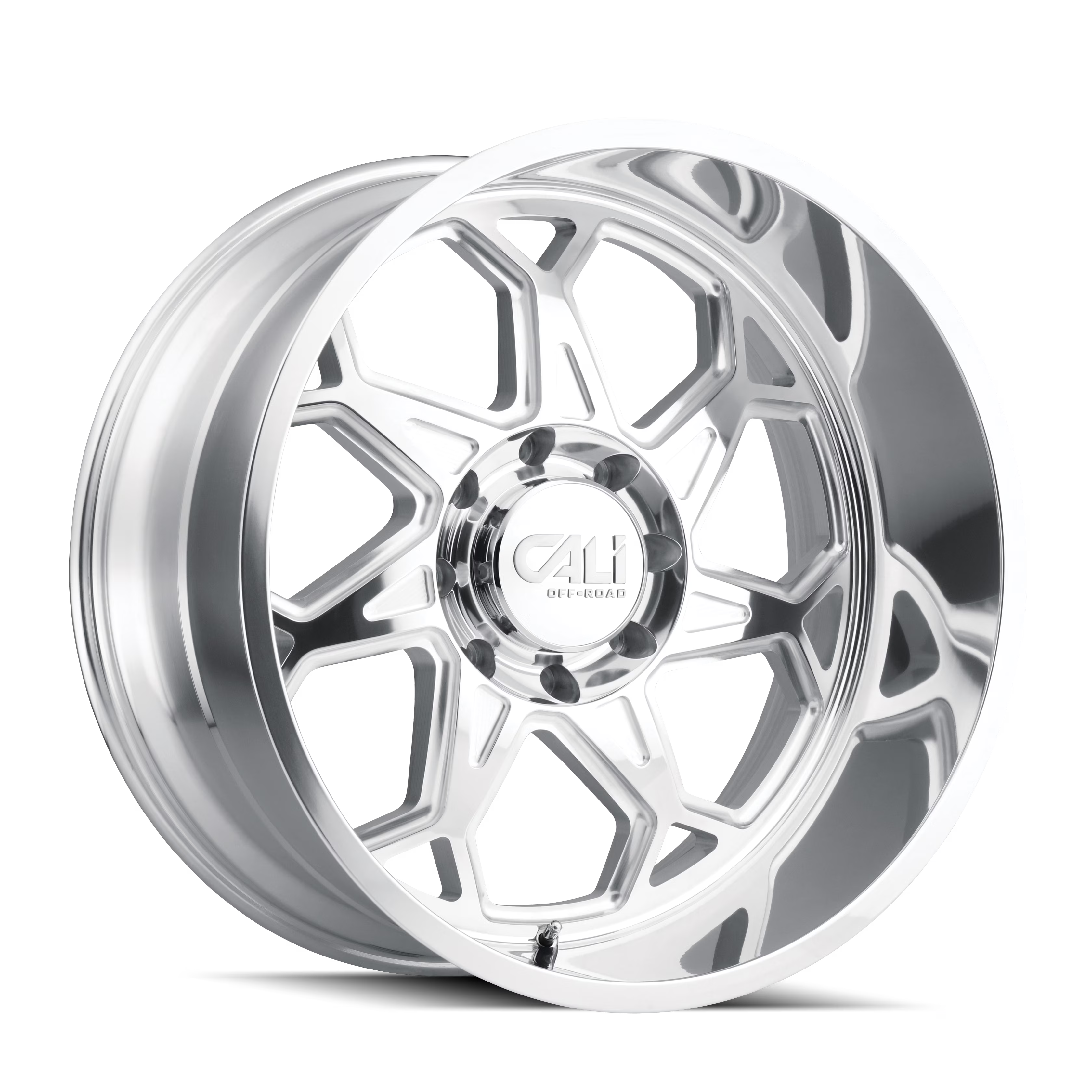 CALI OFF-ROAD SEVENFOLD-9111 20X12 6X135 -51ET 87.1CB POLISHED/MILLED SPOKES