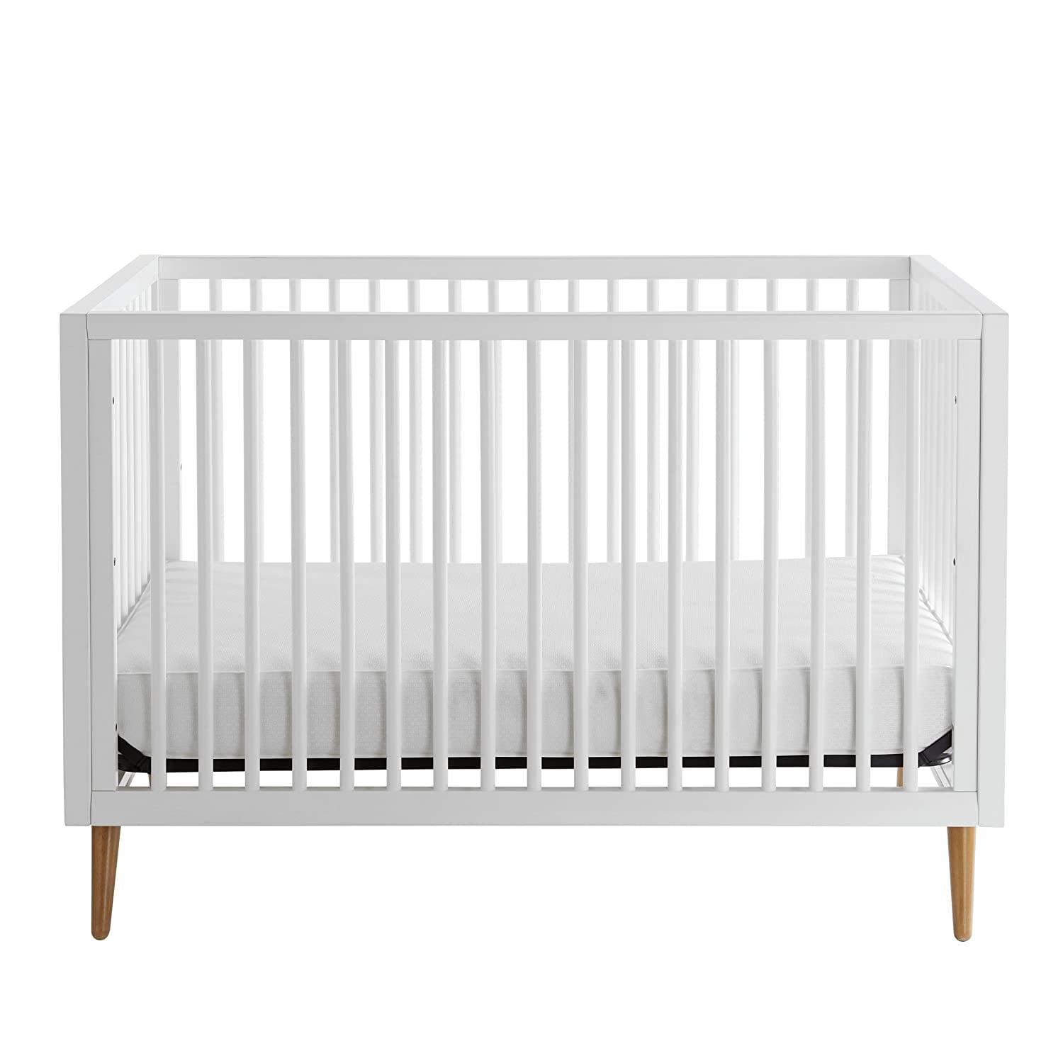 Contours Roscoe 3-in-1 Baby Crib. Toddler. Daybed. White. Unisex