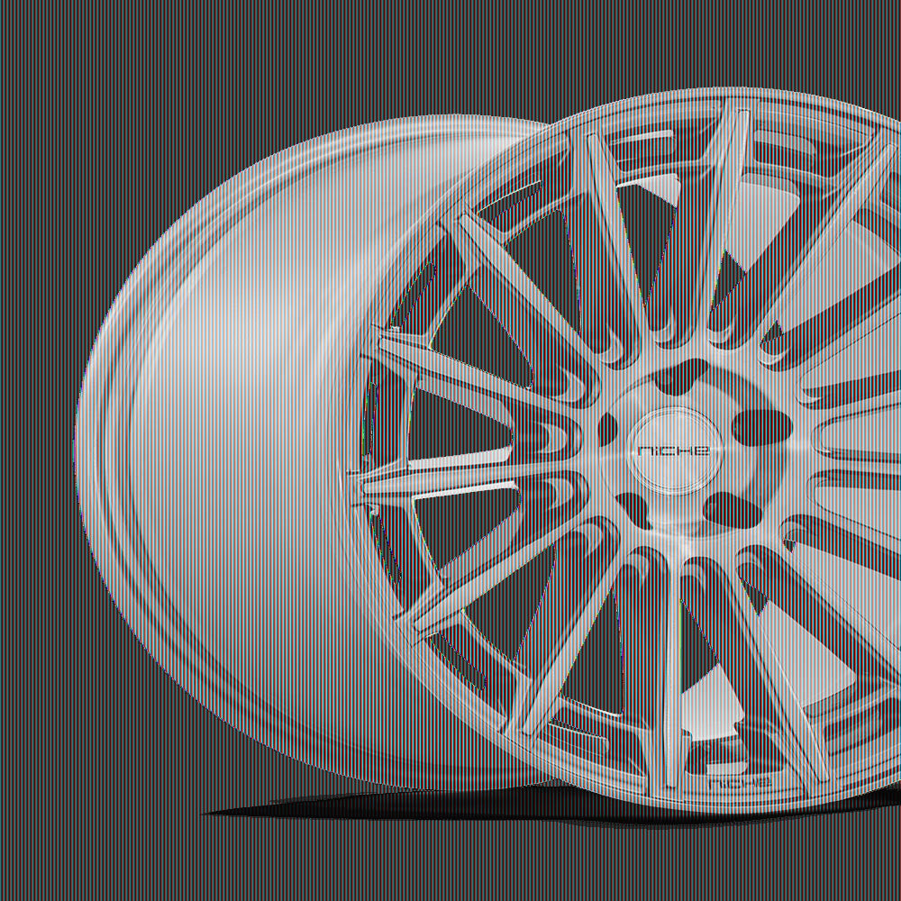 Niche 1PC Cast Aluminum Rim M275 20X10.5 5X4.5 PLT-BRNZ 20MM, M275200565+20