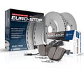 Power Stop Front Euro-Stop ECE-R90 Certified Brake Pad and Rotor Kit ESK2926